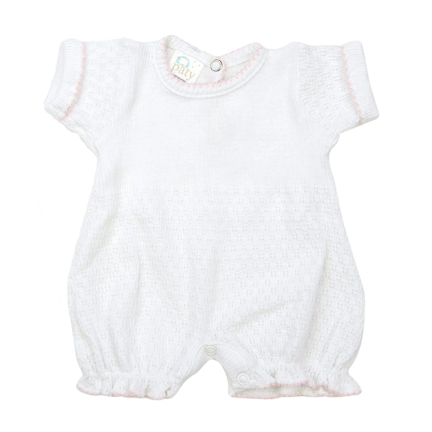 Paty Knit Ruffled Hem Bubble