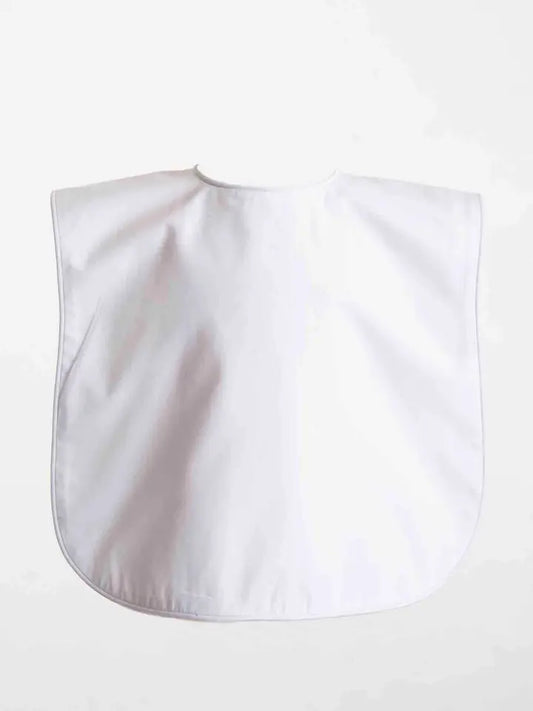 Brookshire Bib- White