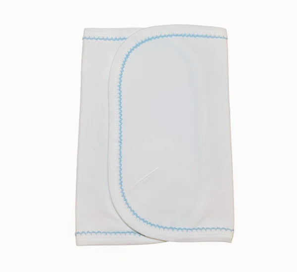 Picot Trim Burp Cloths