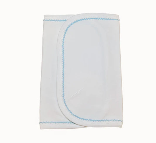 Picot Trim Burp Cloths