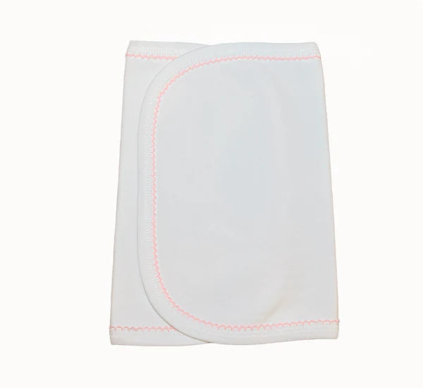 Picot Trim Burp Cloths