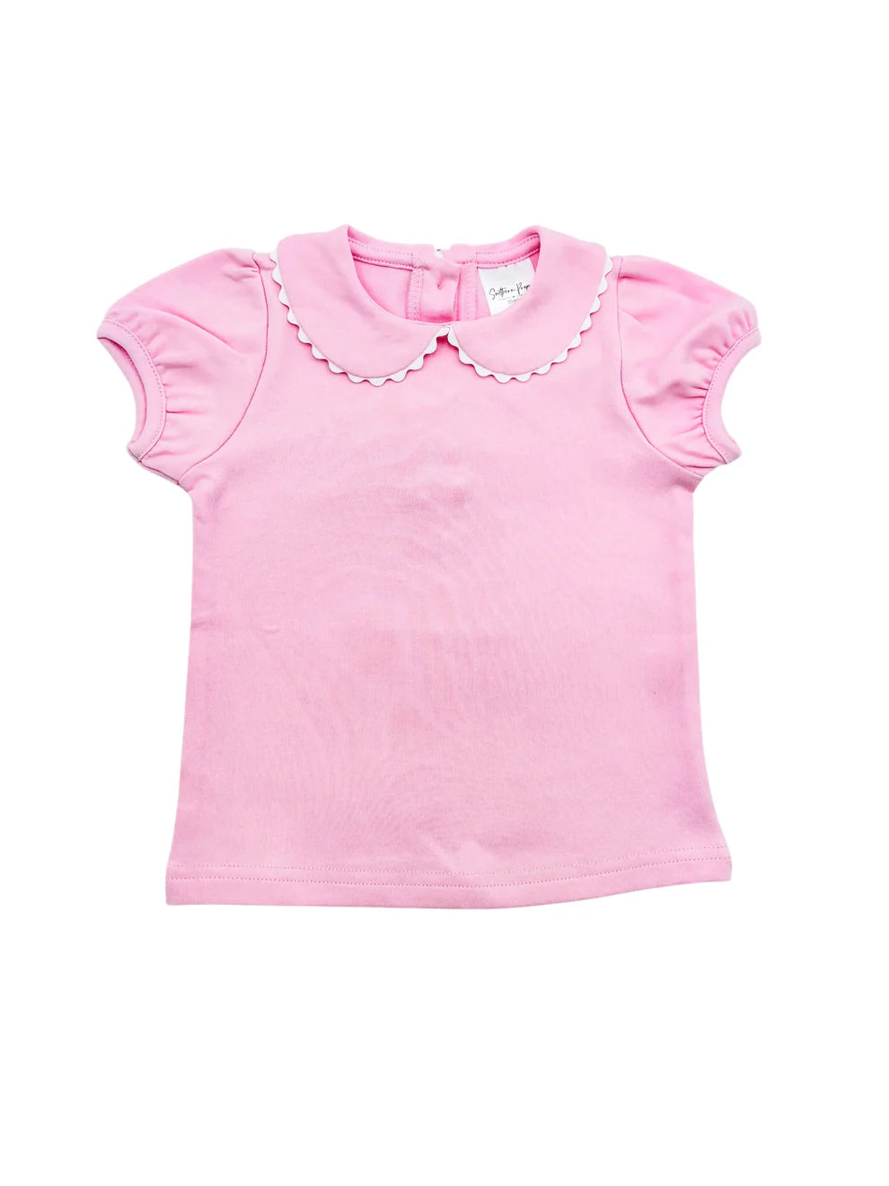Scalloped Collard Short Sleeve