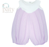 Sleeveless Girls Shortall- Purple