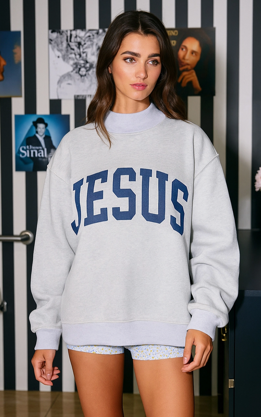 JESUS + GOD IS GOOD Reversible Mockneck (PRE-ORDER SHIPS NOVEMBER)
