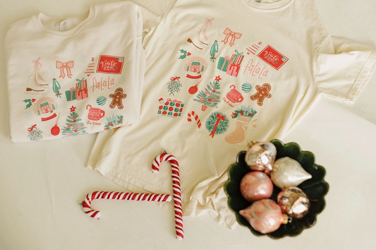 Christmas Collage Graphic Sweatshirt