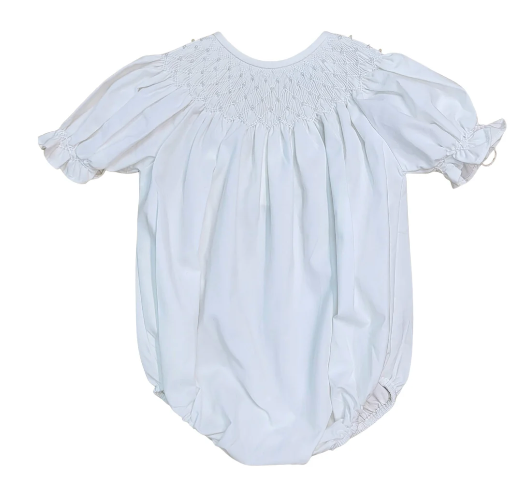 Catherine Pearl Bubble- White