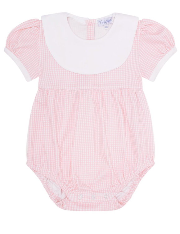 Pink Gingham Bubble