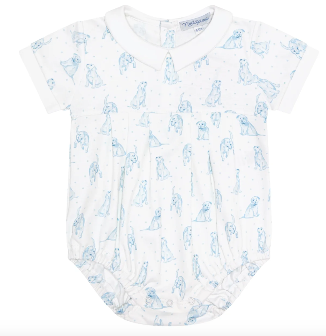 Blue Puppy Love Bubble