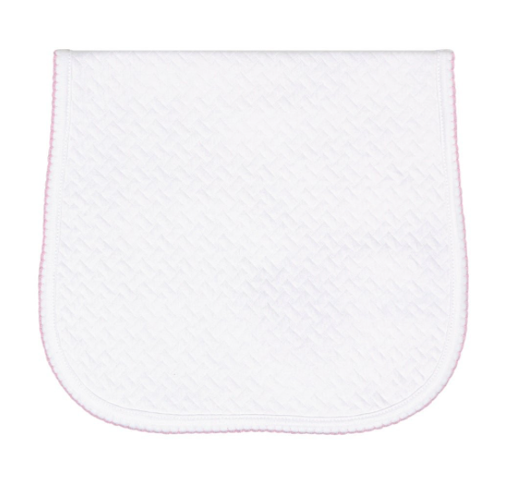 Basket Weave Burp Cloth