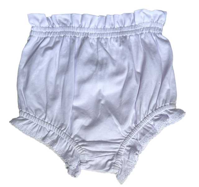 White Diaper Cover