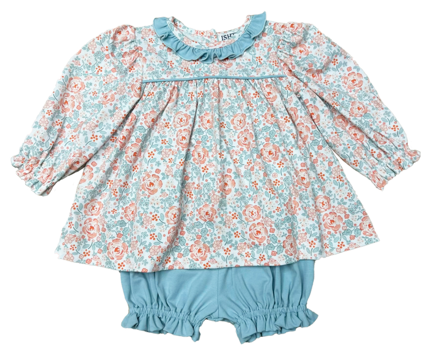 Shallot Rose Bloomers Set