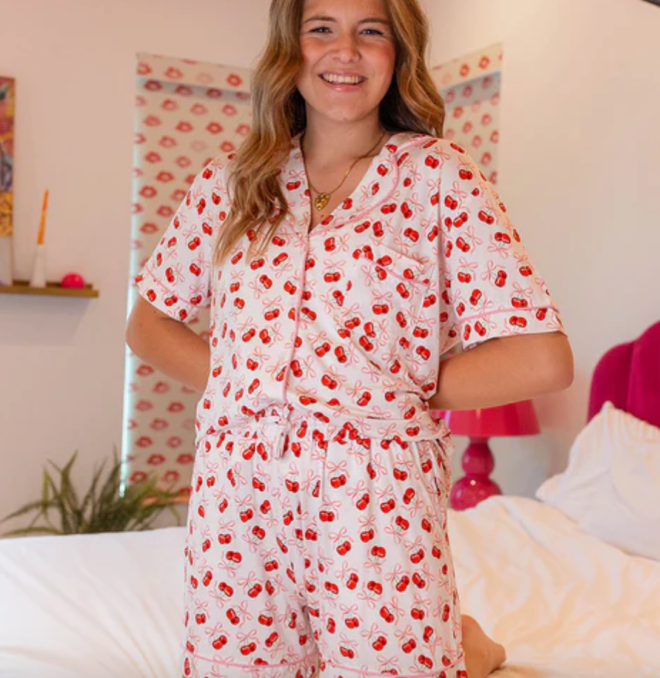 LULU Mac Cherry Pj's