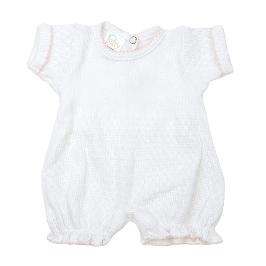 Knit Ruffled Hem Bubble