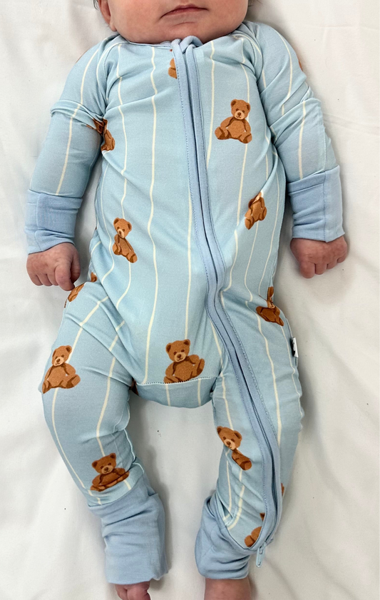 Cozy Cub - Zipper Footie Pajamas