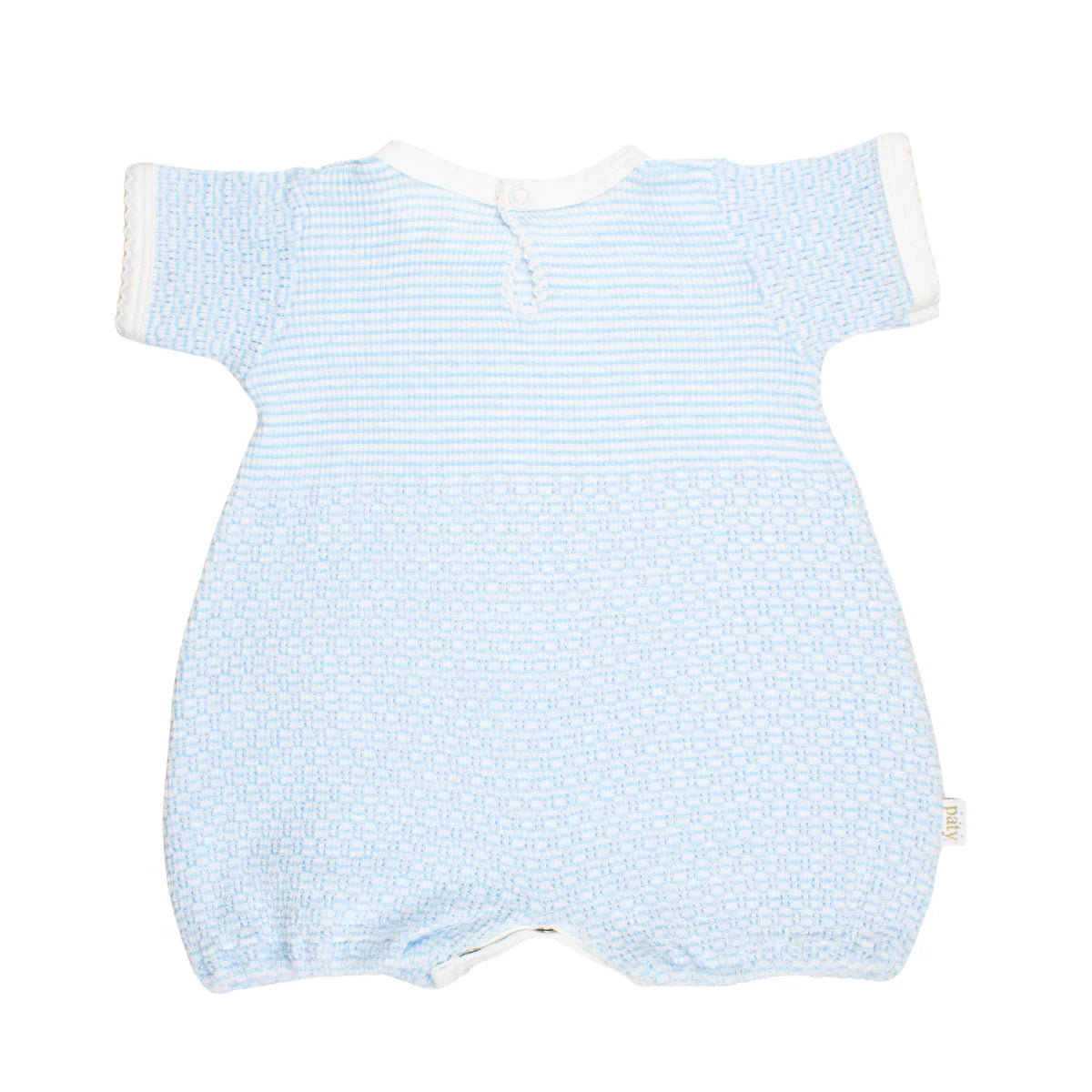 Paty Solid Color Ruffle Hem Bubble
