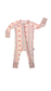 Sweet Caroline - Zipper Footie Pajamas