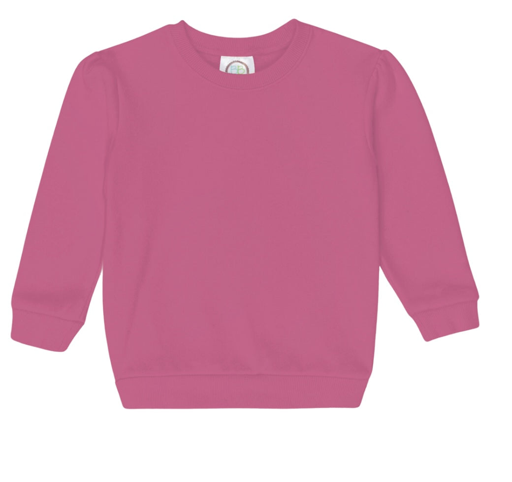 Puff Sleeve Sweatshirt