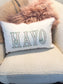 Scallop Trim Pillows