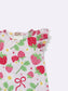 Coquette Strawberry Baby Romper