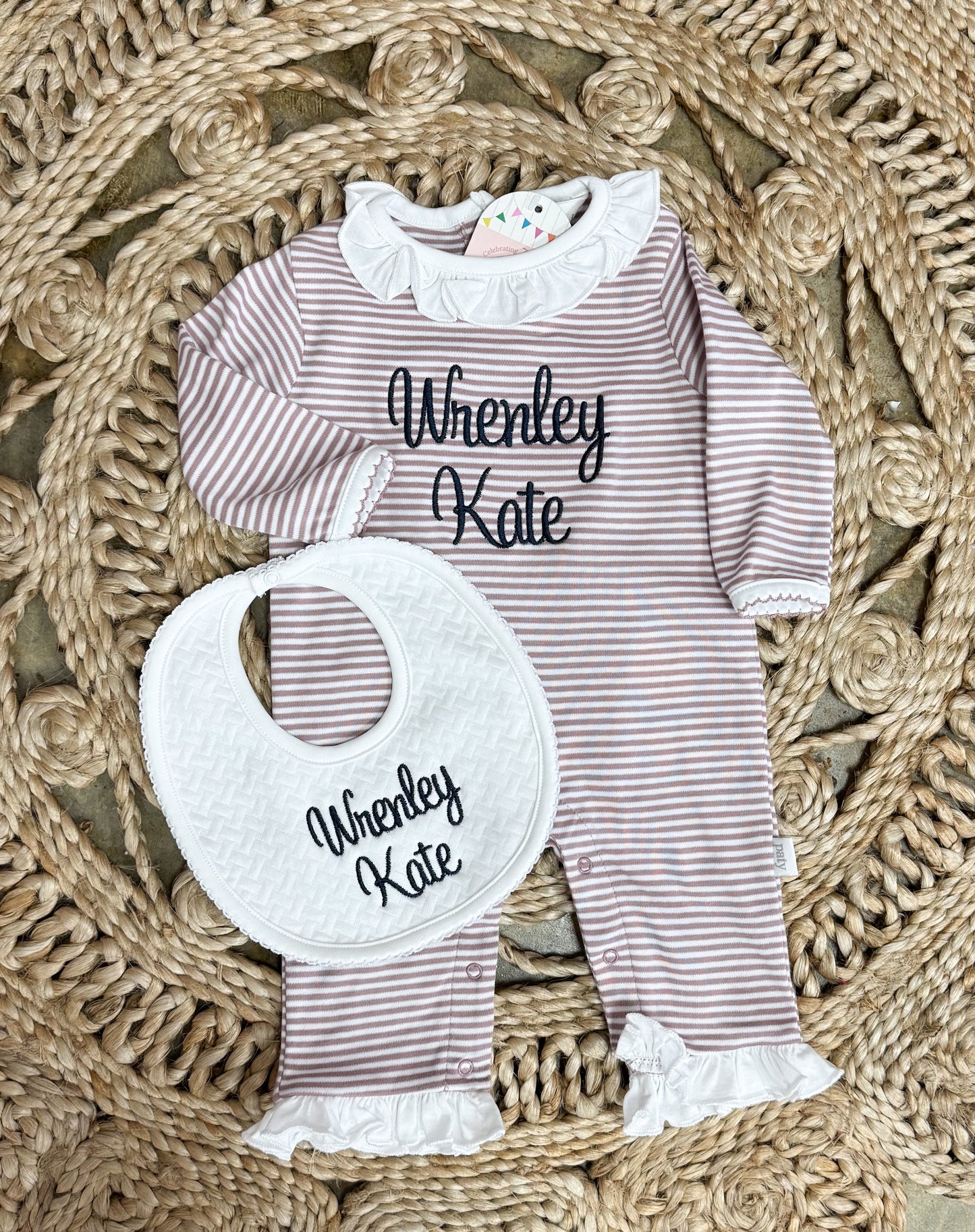 Paty Girls Ruffled Romper