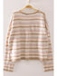 Multi Stripe Knit Cardigan