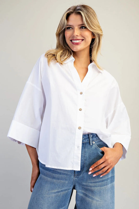 Pleated Blouse
