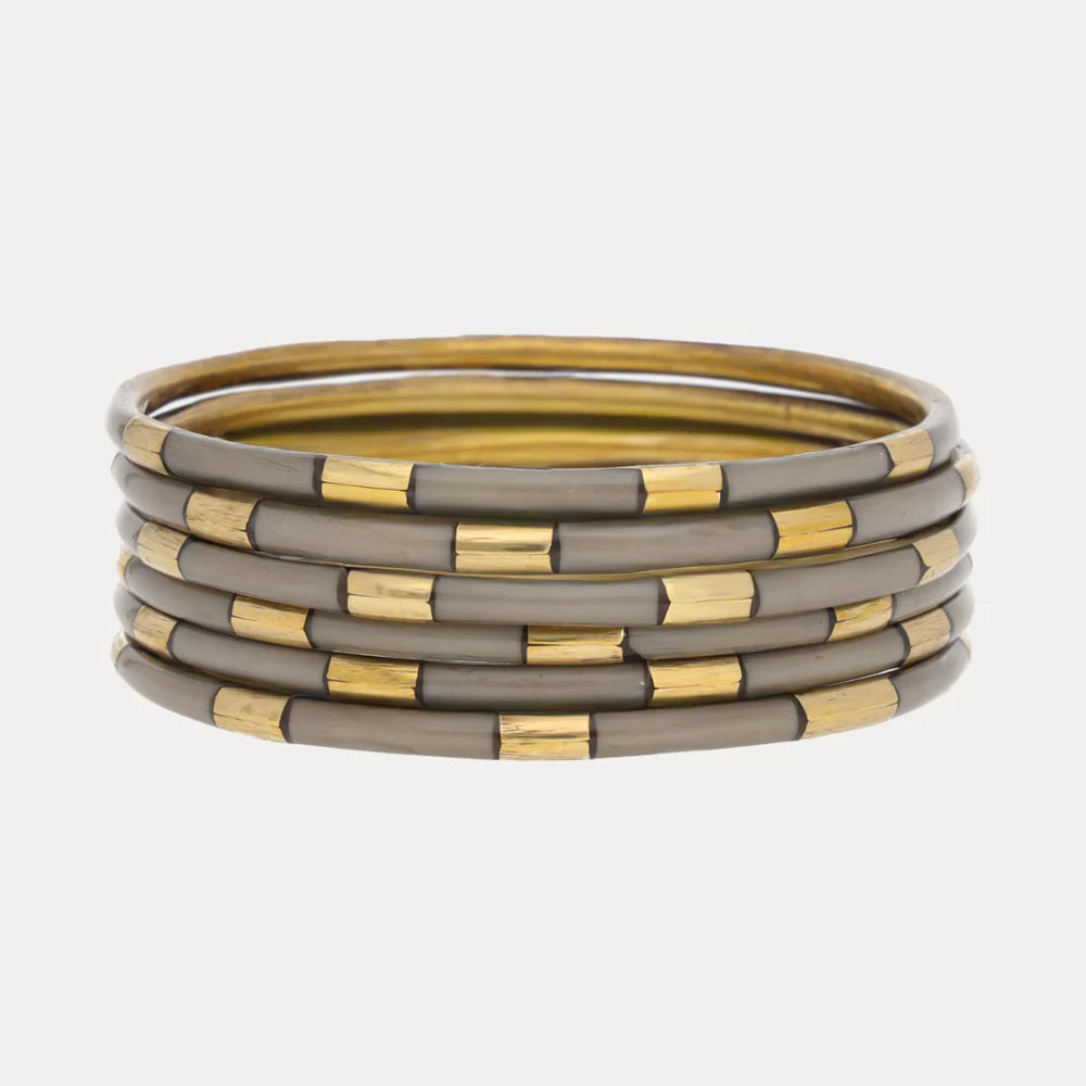 BUDHAGIRL | ASH VEDA BANGLES - SET OF 6