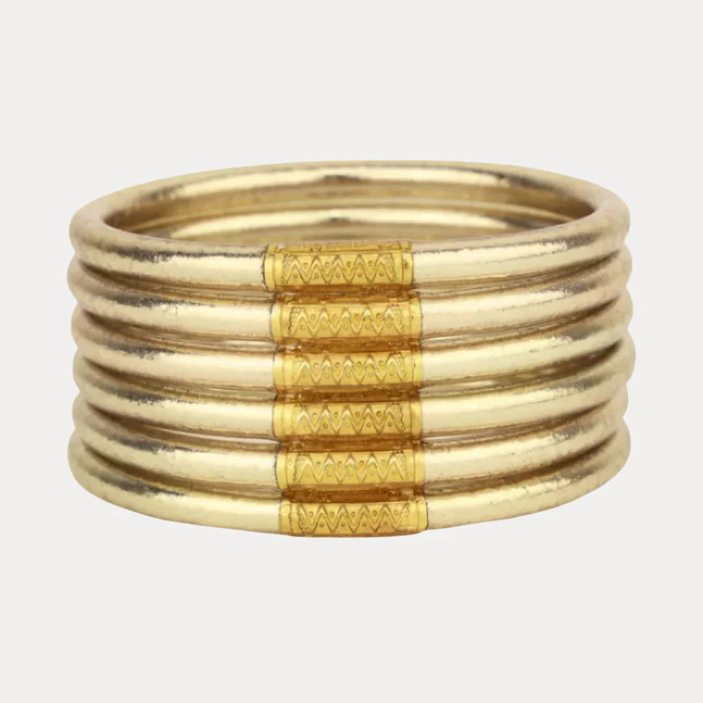 BUDHAGIRL - All Weather Bangles - Etoile (Set of 6)