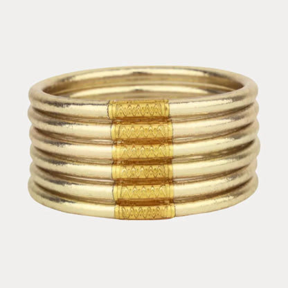 BUDHAGIRL - All Weather Bangles - Etoile (Set of 6)