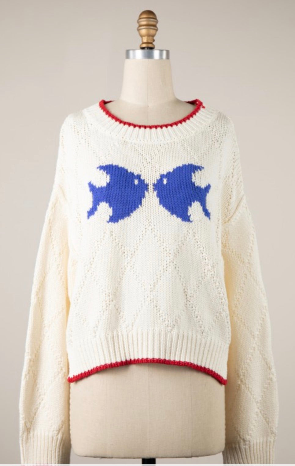 Twin Fish Sweater