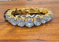 TOVA Oakland Stretch Bracelet in Light Sapphire Ice