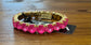 TOVA Oakland Stretch Bracelet in Electric Pink