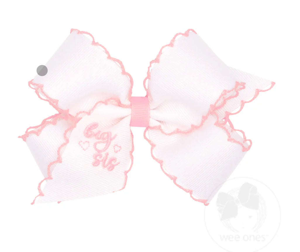 Medium Big Sis Grosgrain Bow
