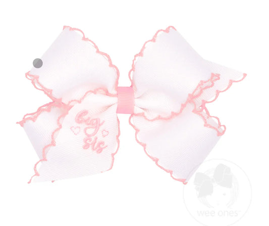 Medium Big Sis Grosgrain Bow