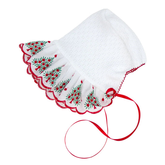 Paty Knit Bonnet, Swiss Tree