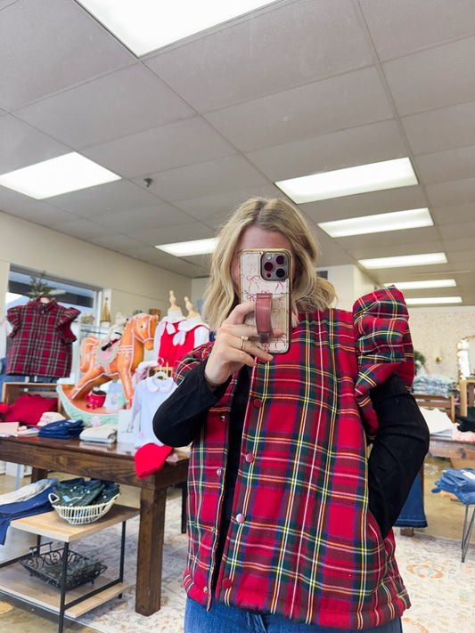 Tartan Quilted Vest