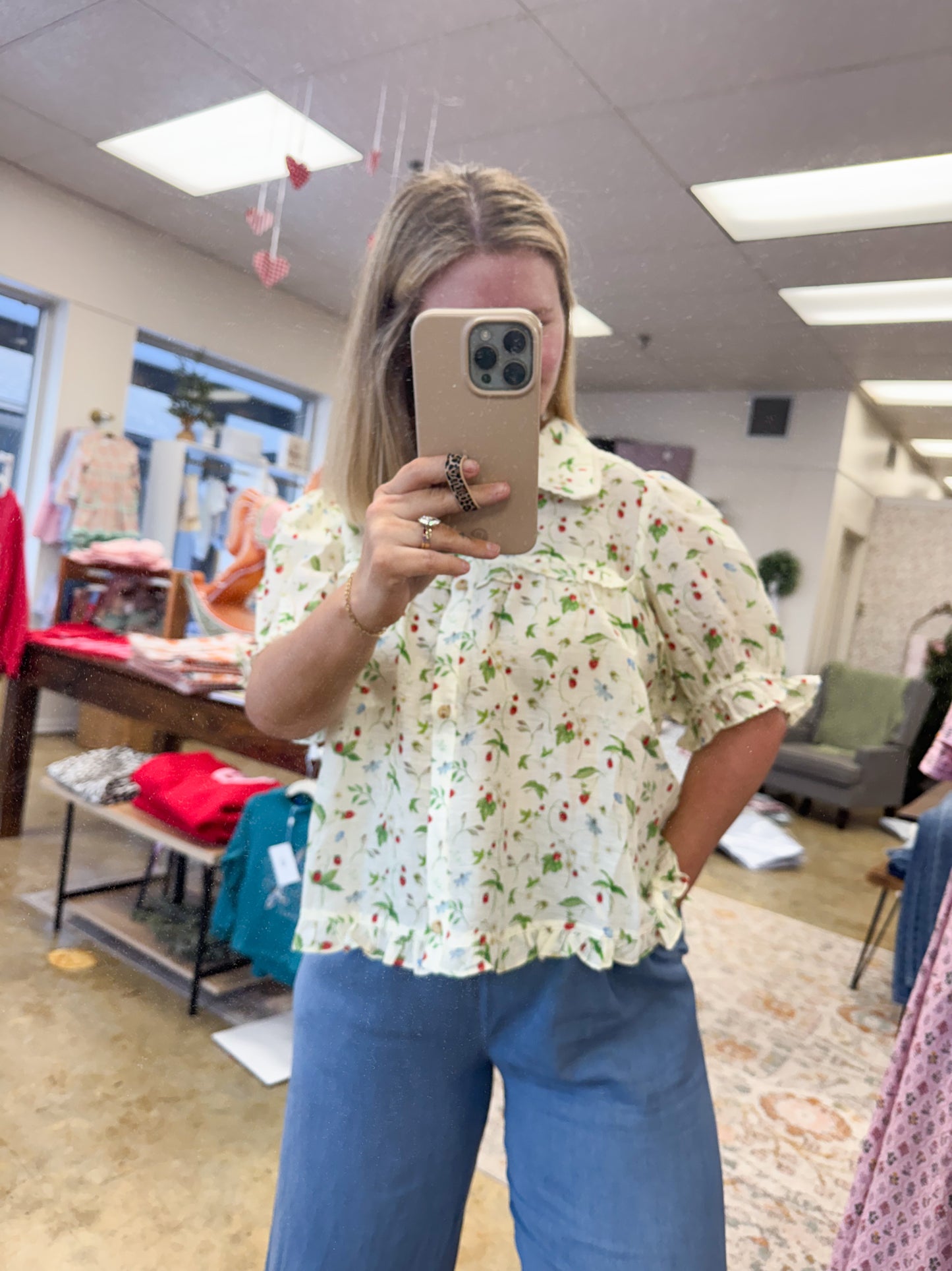 Strawberry Pop Blouse