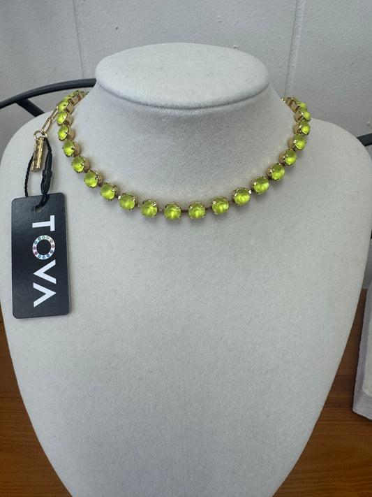 TOVA Sarina Necklace in Citrus Limen