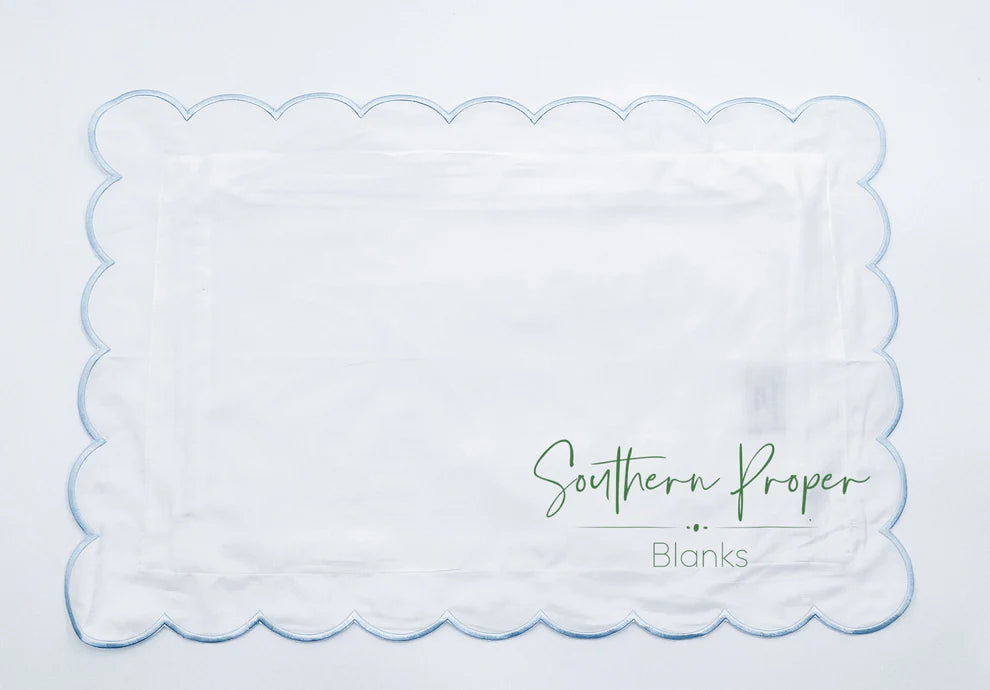 Scallop Edge Pillow Case
