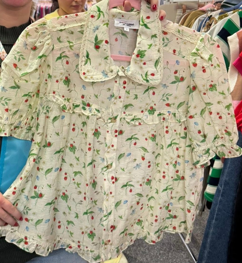 Strawberry Pop Blouse