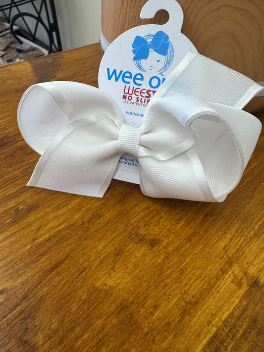 Medium Classic Organza Overlay Girls Double Hair Bow