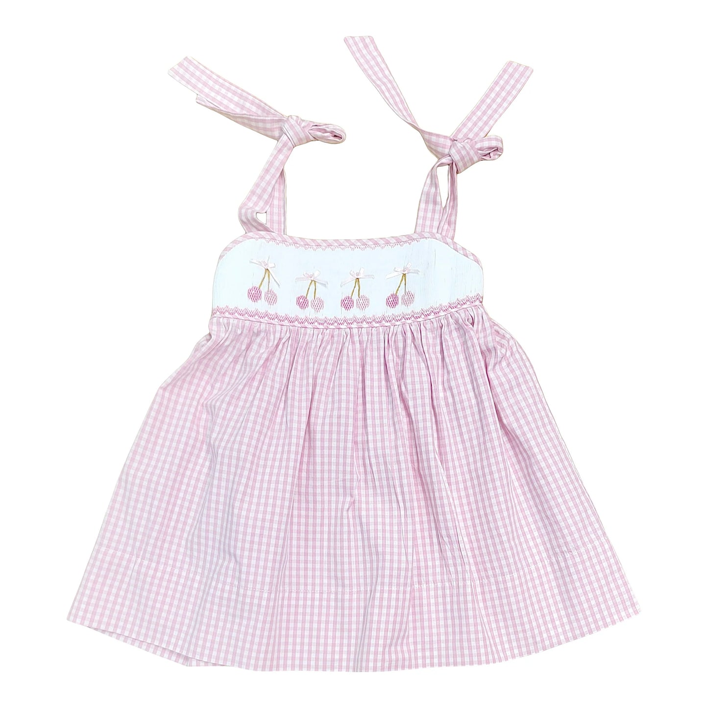 Cherry Smocked Dress