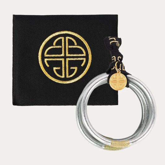 BUDHAGIRL - All Weather Bangles - Moon (Set of 4)