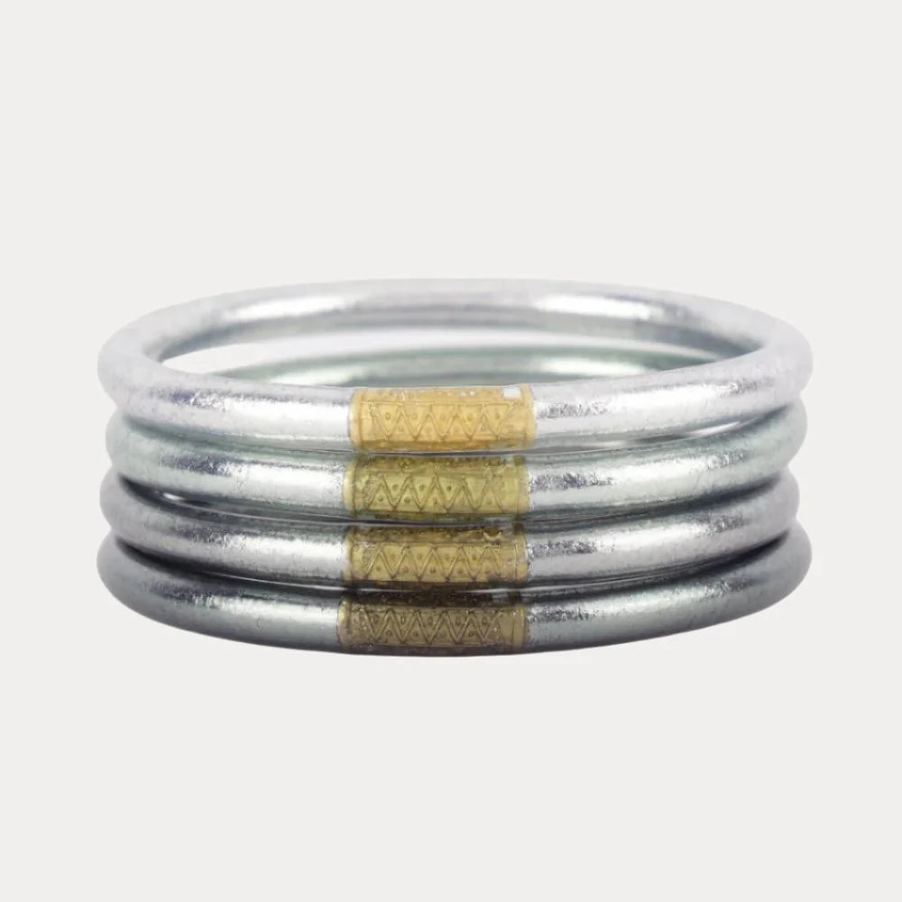 BUDHAGIRL - All Weather Bangles - Moon (Set of 4)