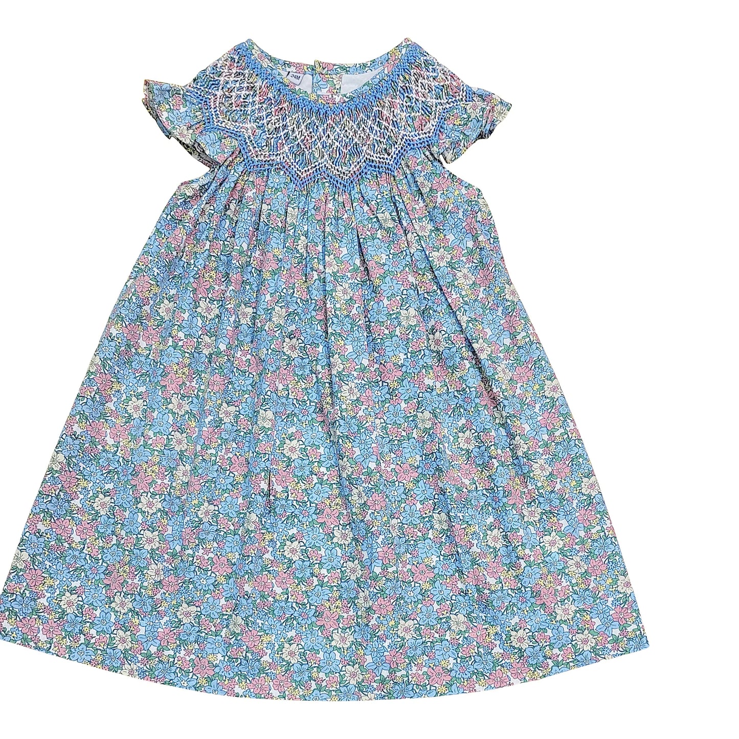 Amelia Floral Smocked Dress