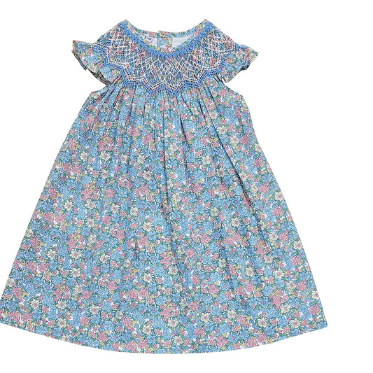 Amelia Floral Smocked Dress