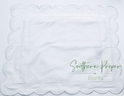 Scallop Trim Pillows