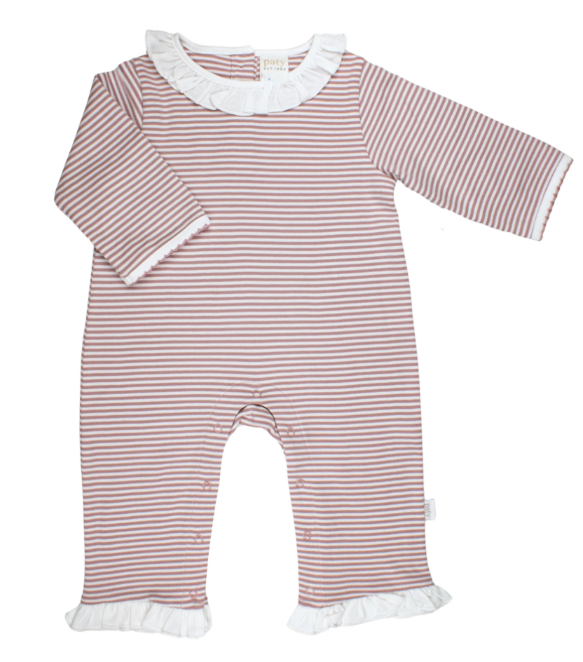 Paty Girls Ruffled Romper