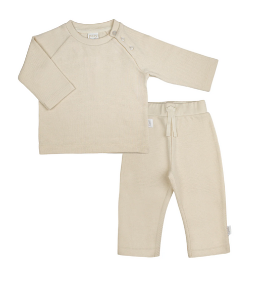 Paty Boys Waffle Knit Lounge Set