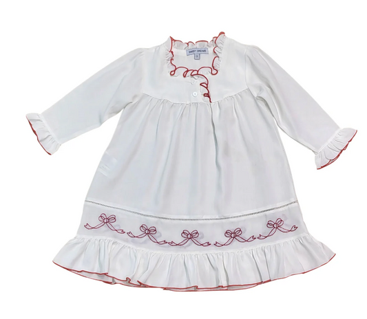 Embroidered Girls Gown